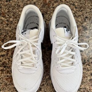 White Athletic Sneakers. Nike Air Max